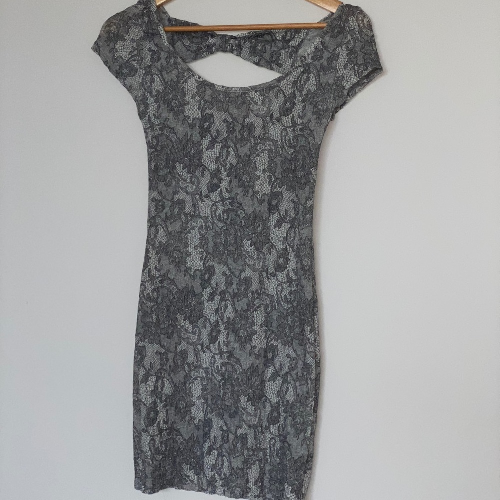 Gray Forever 21 mini dress